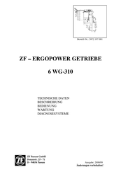 ZF 6 WG-310 Bedienungsanleitung