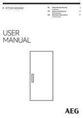 AEG RTS9143XAW Benutzerinformation