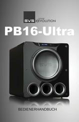 SVS Sound Revolution PB16-Ultra Bedienerhandbuch