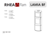 RHÉA-FLAM LAMIA 01 BF Bedienungsanleitung