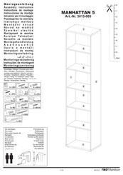 FMD//furniture MANHATTAN 5 Montageanleitung