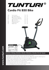 Tunturi Cardio Fit B30 Bike Benutzerhandbuch
