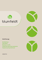 Blumfeldt Solid Storage Handbuch