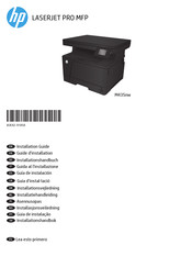 HP LASERJET PRO MFP M435nw Installationshandbuch