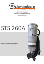 Schwamborn STS 260A Gebrauchs- Und Wartungsanleitung