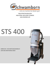 Schwamborn STS 400 Gebrauchs- Und Wartungsanleitung