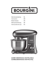 Bourgini Kitchen Chef Plus Gebrauchsanleitung