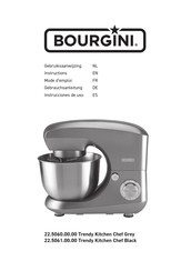 Bourgini Trendy Kitchen Chef Gebrauchsanleitung