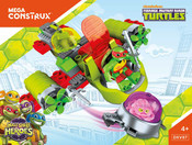Mega Construx TEENAGE MUTANT NINJA TURTLES DXV87 Bedienungsanleitung