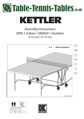 Kettler SPIN 1 Indoor Montageanleitung