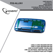 Gembird FD2-ALLIN1 Handbuch