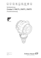Endress+Hauser Cerabar S PMP75 Betriebsanleitung