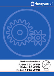 Husqvarna Rider 18 AWD Werkstatt-Handbuch