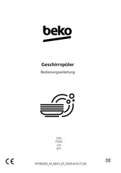 Beko FDIN-Serie Bedienungsanleitung