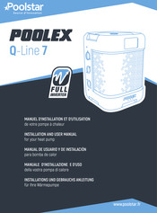 poolstar POOLEX Q-Line 7 Installations Und Gebrauchs Anleitung