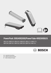 Bosch PowerTube 500 BBP280 horizontal Originalbetriebsanleitung