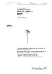 Endress+Hauser Levelflex FMP53 Kurzanleitung