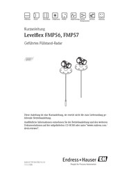 Endress+Hauser Levelflex FMP57 Kurzanleitung