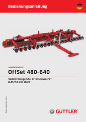 Guttler OffSet 640 Bedienungsanleitung