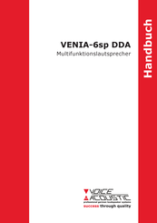 Voice Acoustic VENIA-6sp DDA Handbuch