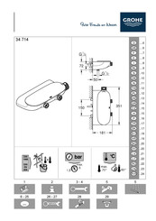Grohe Grohtherm SmartControl 34 714 Installationsanleitung