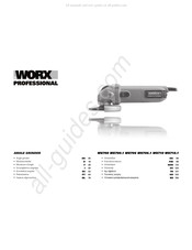 Worx Professional WU710.1 Bedienungsanleitung