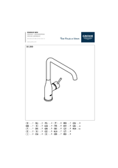 Grohe 30 269 Montageanleitung