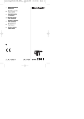 EINHELL 42.582.14 Bedienungsanleitung
