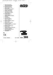 Alpha Tools ASS 280 Bedienungsanleitung