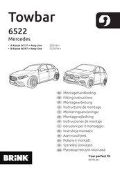 Brink Towbar 6522 Montageanleitung