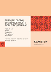 Klarstein 10035207 Handbuch