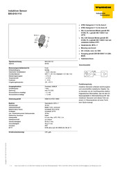 Turck BI5-G18-Y1X Kurzanleitung