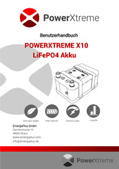 EmergoPlus POWERXTREME X10 Benutzerhandbuch