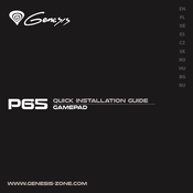 Genesis P65 Bedienungsanleitung