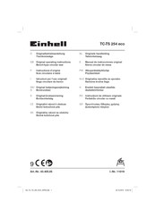EINHELL TC-TS 254 eco Originalbetriebsanleitung