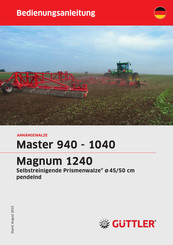 Guttler Master 1040 Bedienungsanleitung