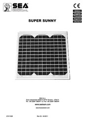 SEA SUPER SUNNY Bedienungsanleitung