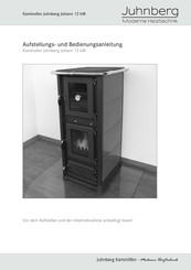 Juhnberg ks-093 Aufstellungs- Und Bedienungsanleitung