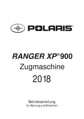 Polaris RANGER XP 900 2018 Betriebsanleitung Für Wartung Und Sicherheit