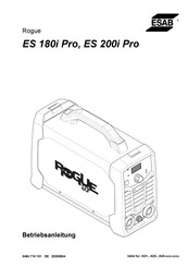 ESAB Rogue ES 200i Pro Betriebsanleitung