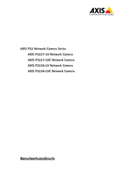 Axis Communications P3227-LV Benutzerhandbuch