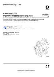 Graco ChemSafe 205 Betriebsanleitung