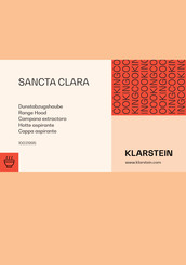 Klarstein SANCTA CLARA Handbuch