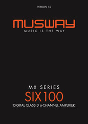 Musway SIX100 Installation