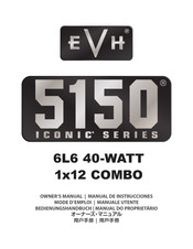 Evh 5150 ICONIC 6L6 40-WATT 1x12 COMBO Bedienungsanleitung
