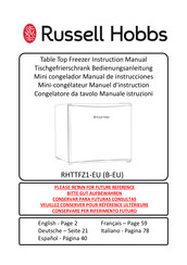 Russell Hobbs RHTTFZ1-EU Bedienungsanleitung
