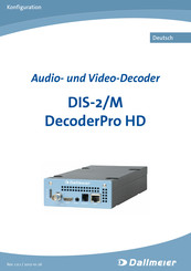 dallmeier DIS-2/M Konfiguration