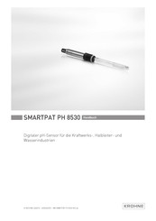 KROHNE SMARTPAT PH 8530 Handbuch