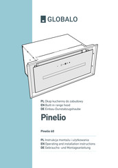 GLOBALO Pinelio 60 Gebrauchs- Und Montageanleitung