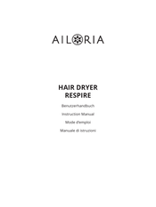 Ailoria RESPIRE Benutzerhandbuch